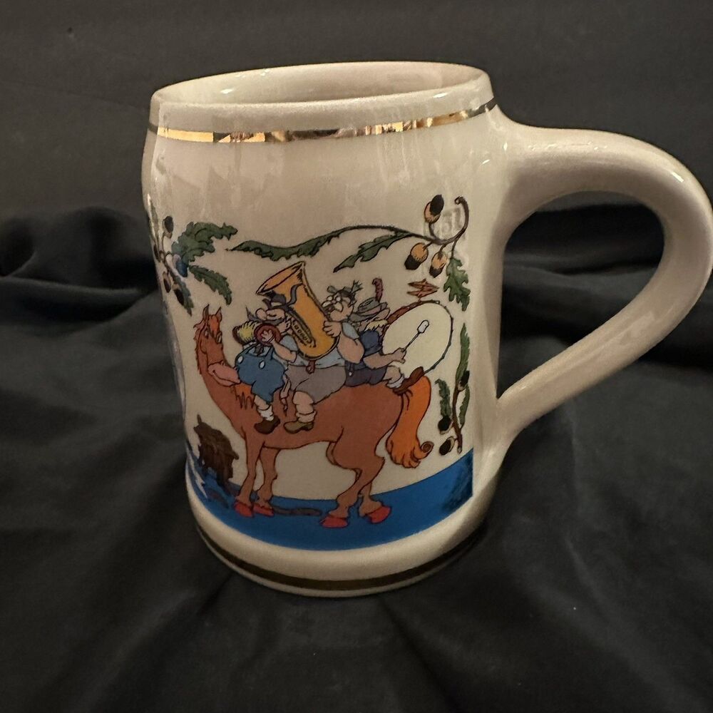 2018 Wurstfest “Sausage Festival” German Beer Mug Stein–16 oz – Made in Germany